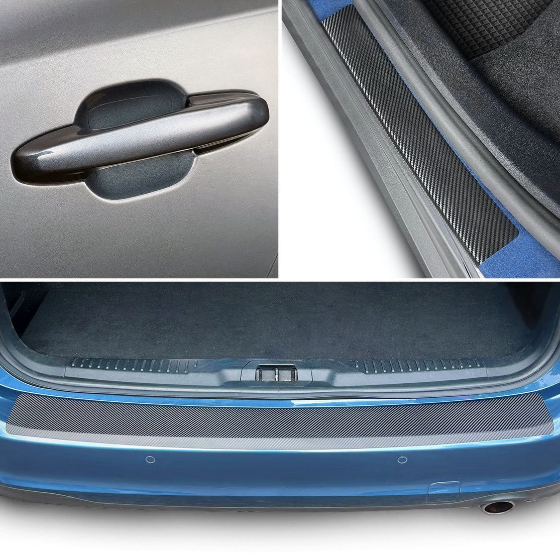 Kombiset-Lackschutzfolien passend für Audi A7 & S7 C7 2010-2018 (5-Türer Limousine)
