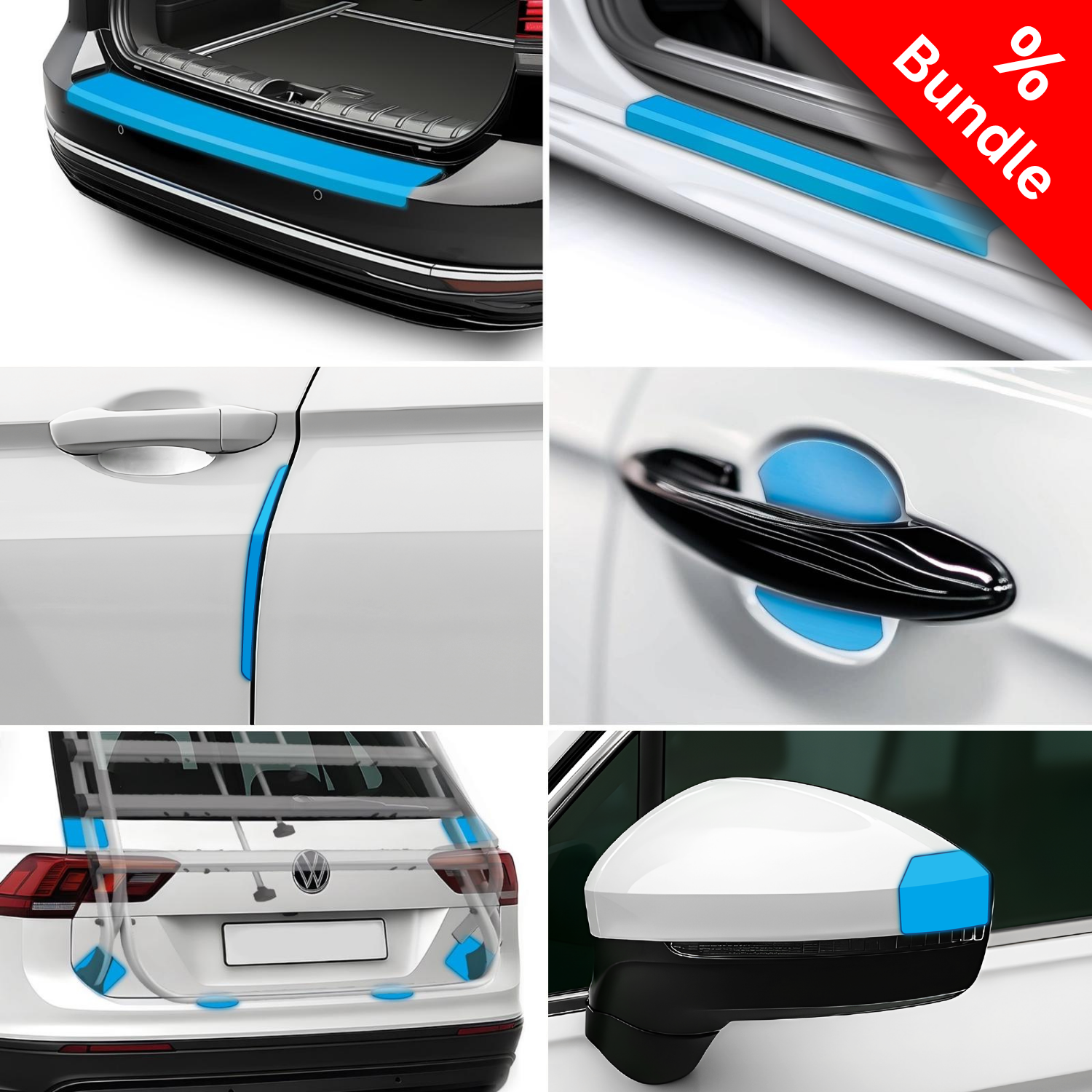 XL Kombiset-Lackschutzfolien passend für Kia K4 2025-2031 (5-Türer Limousine) + universal Ergänzungsset