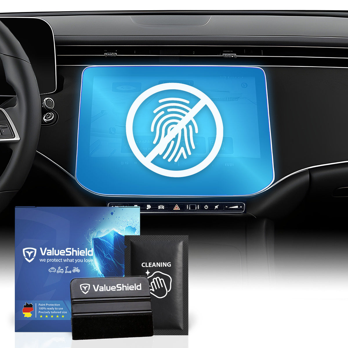 Anti-Fingerprint Displayschutzfolie passend für Mercedes E-Klasse W214 2023-2030 (5-Türer Limousine)