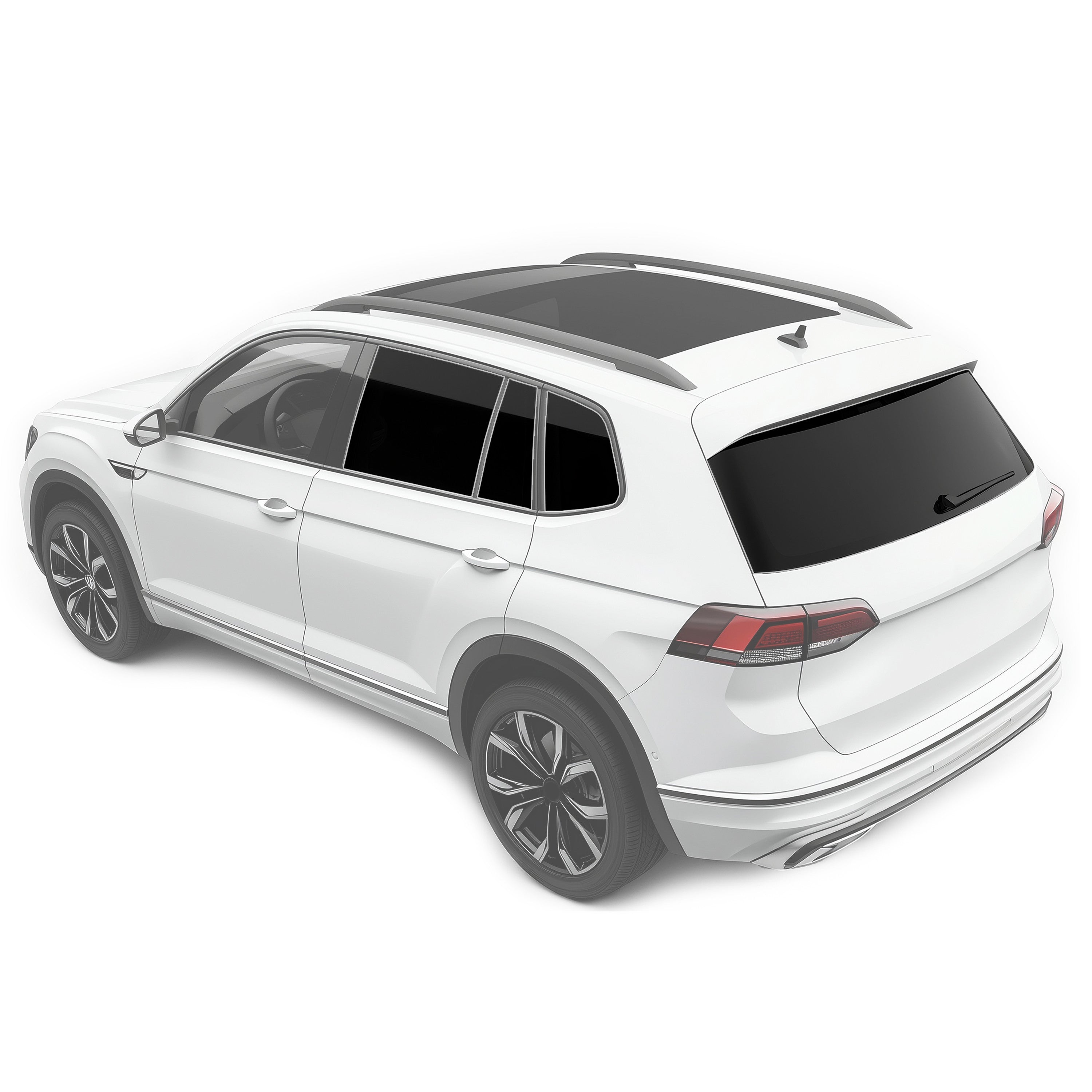 Autoscheiben Tönungsset für Audi Q3 8U 2011-2018 & RS (5-Türer SUV): Fenstertönung Verdunkelung Sonnenschutz