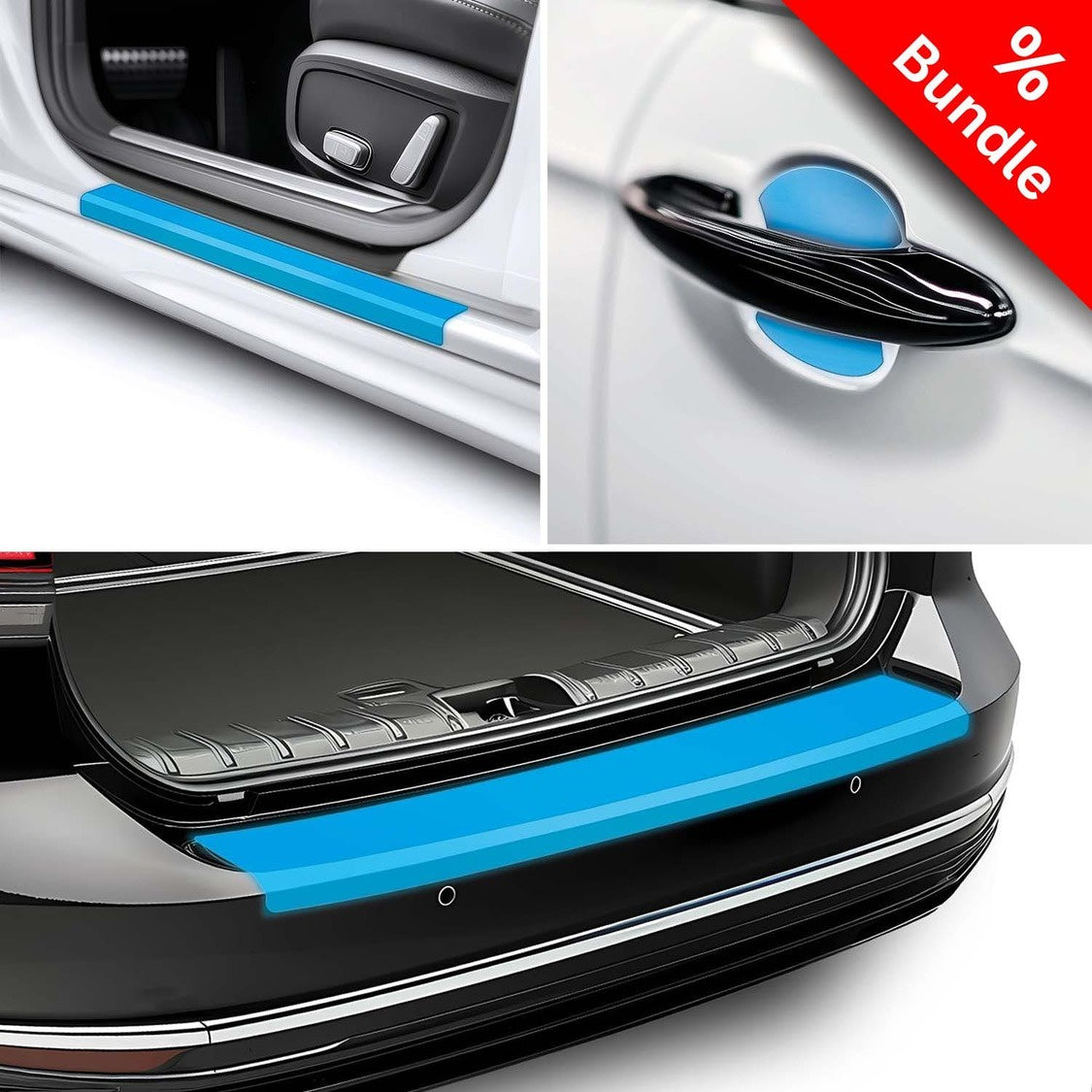 Kombiset-Lackschutzfolien passend für Audi Q6 GF Sportback 2024-2030