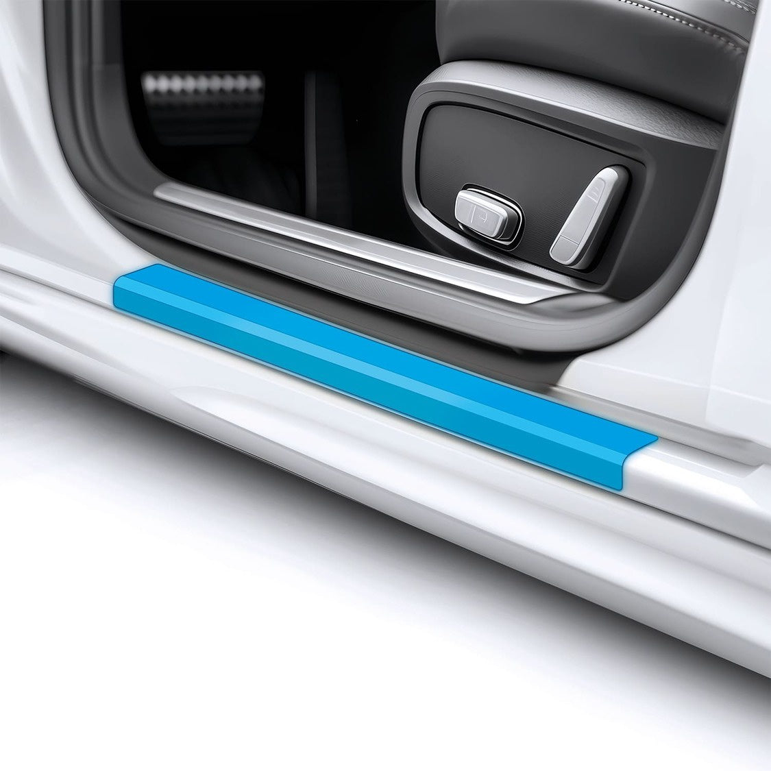 Einsteigsleistenschutz (alle Türen) passend für Hyundai Santa Fe TM 2018-2024 (5-Türer SUV)