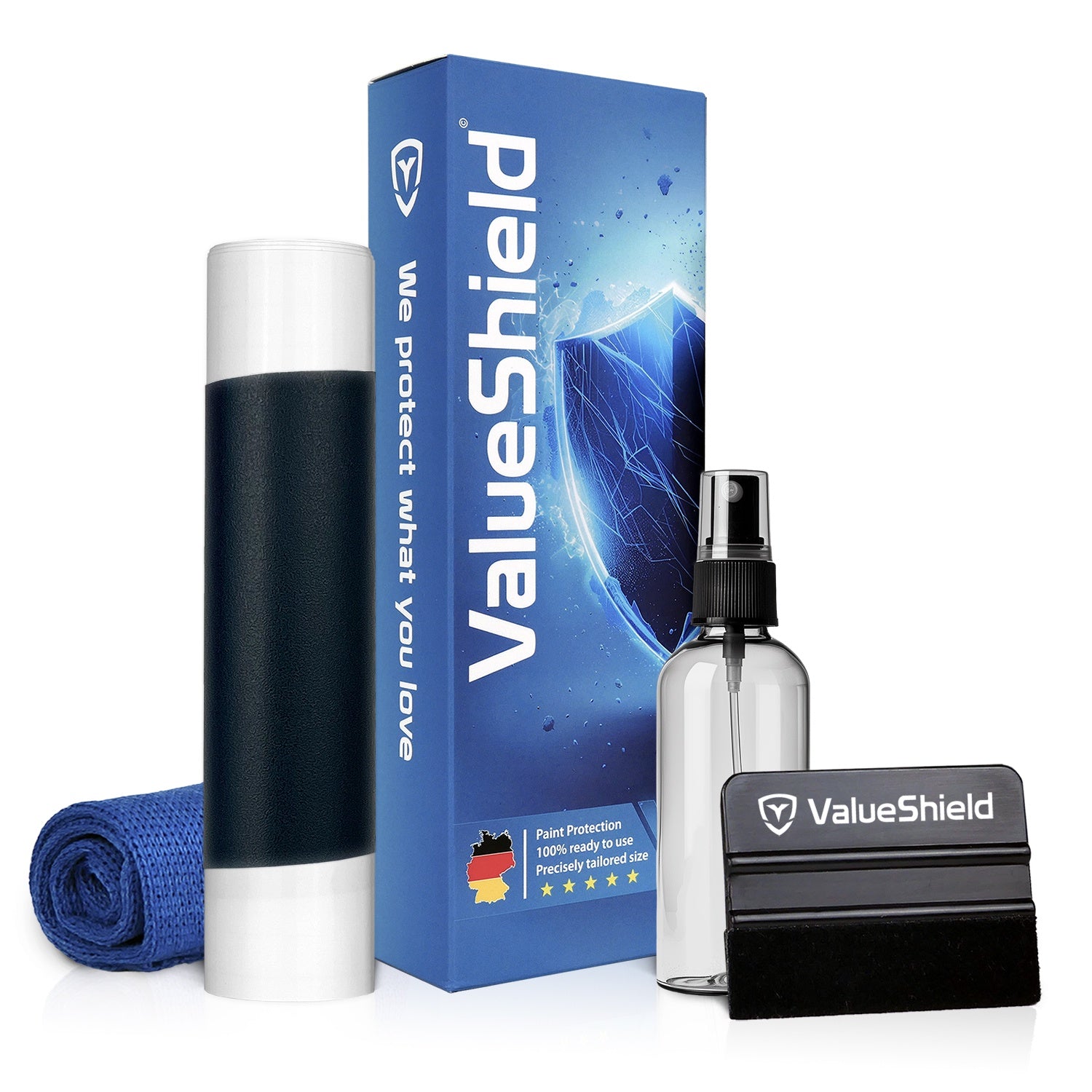 Einsteigsleistenschutz (alle Türen) passend für VW Polo 6 AW 2017-2026 (5-Türer Kompakt)